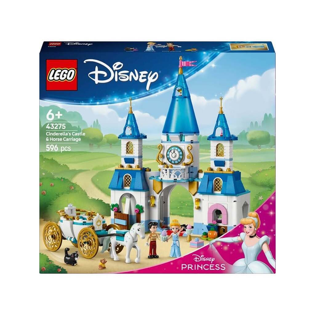 LEGO Disney 43275 Askepots slot og karet