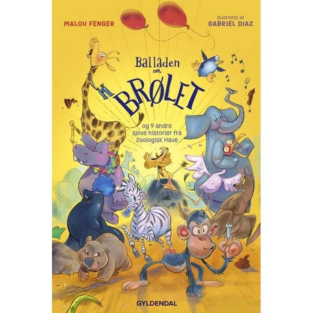 Balladen om brølet - Børnebog - Hardcover