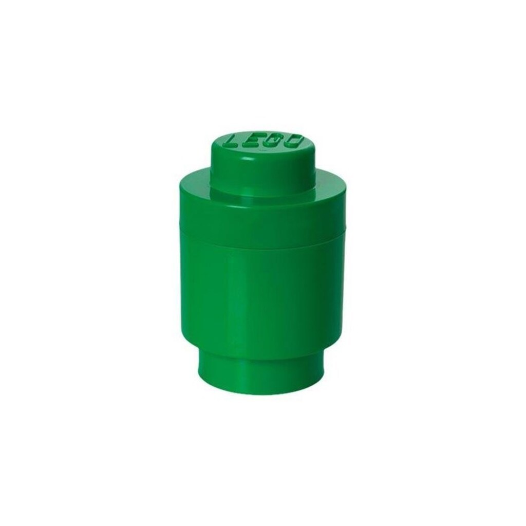 LEGO STORAGE BRICK ROUND - GREEN