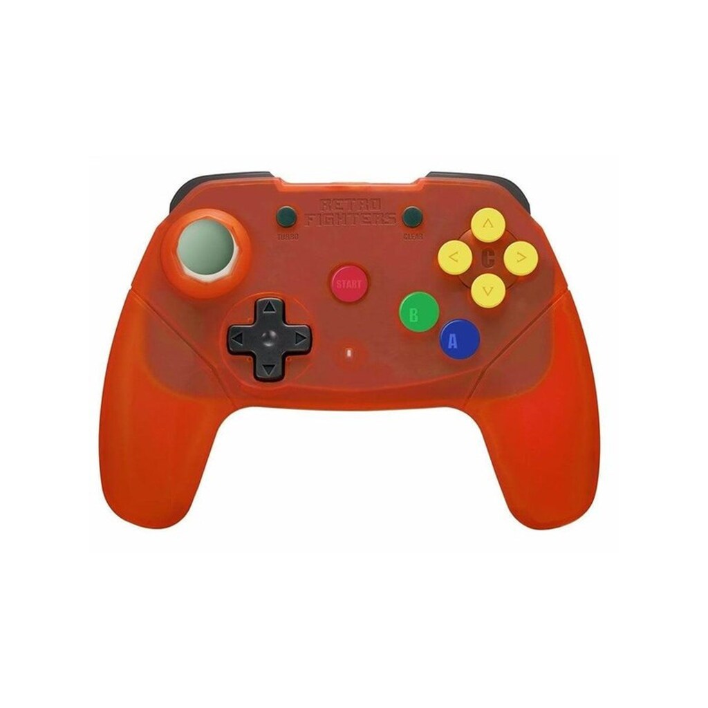 Retro Fighters Brawler64 2.4G Orange - Wireless Controller - Nintendo 64