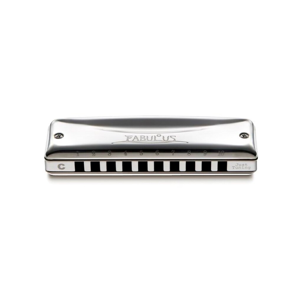 Suzuki Fabulous harmonica F-20J in key:  C