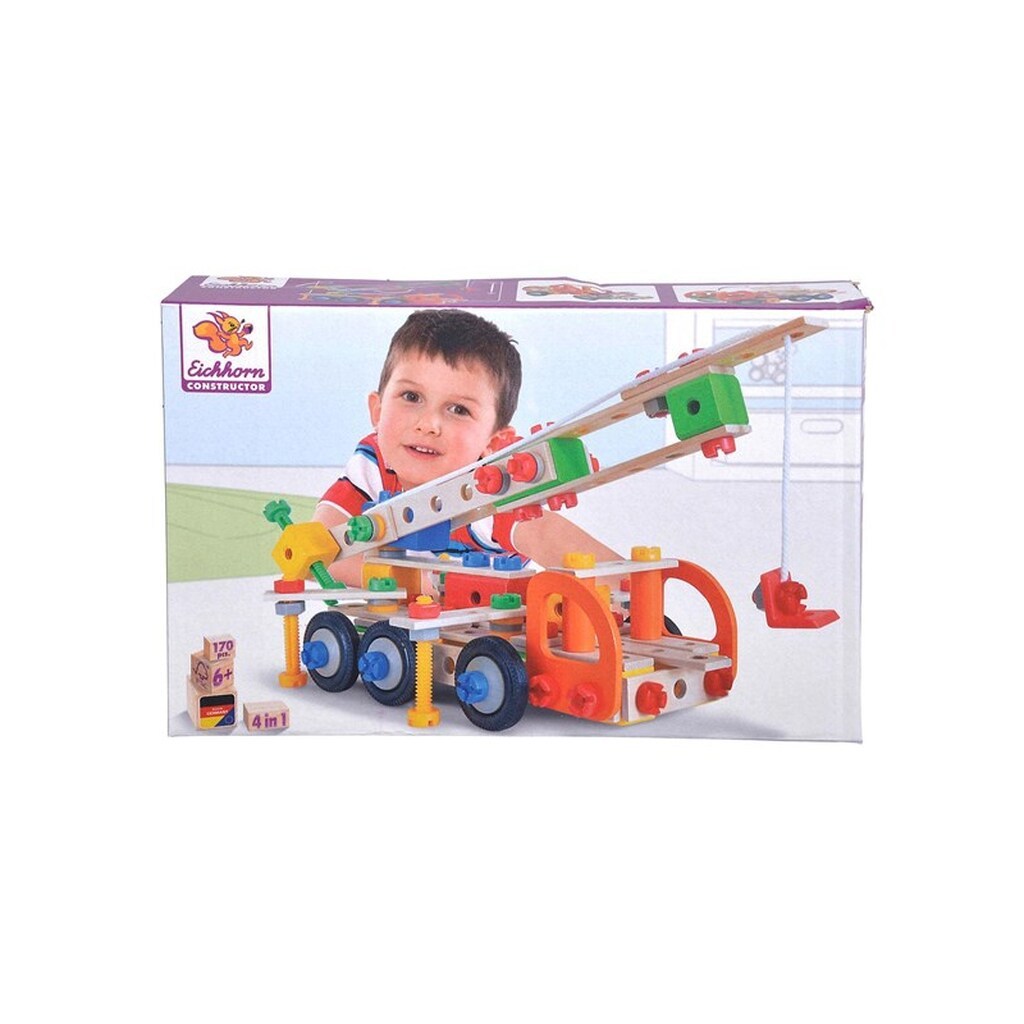 Eichhorn Constructor 4in1 Crane Truck 170pcs.