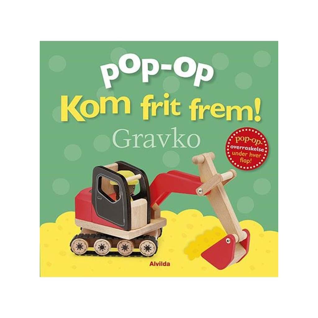 Kom frit frem - Gravko (pop op-overraskelse under - Børnebog - Papbog