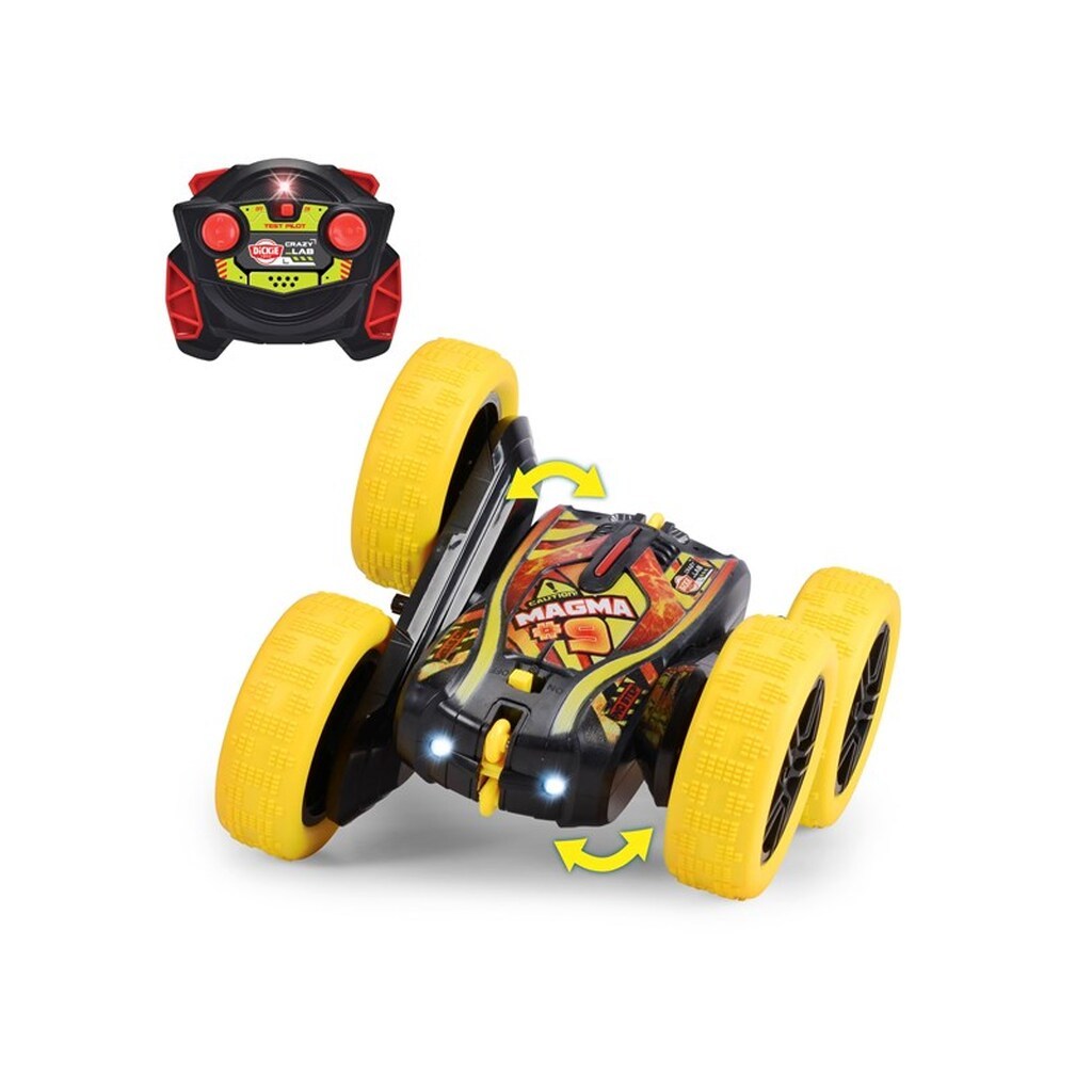 Dickie Fire&apos;N Frost Flippy Radiostyret Bil, 16 cm