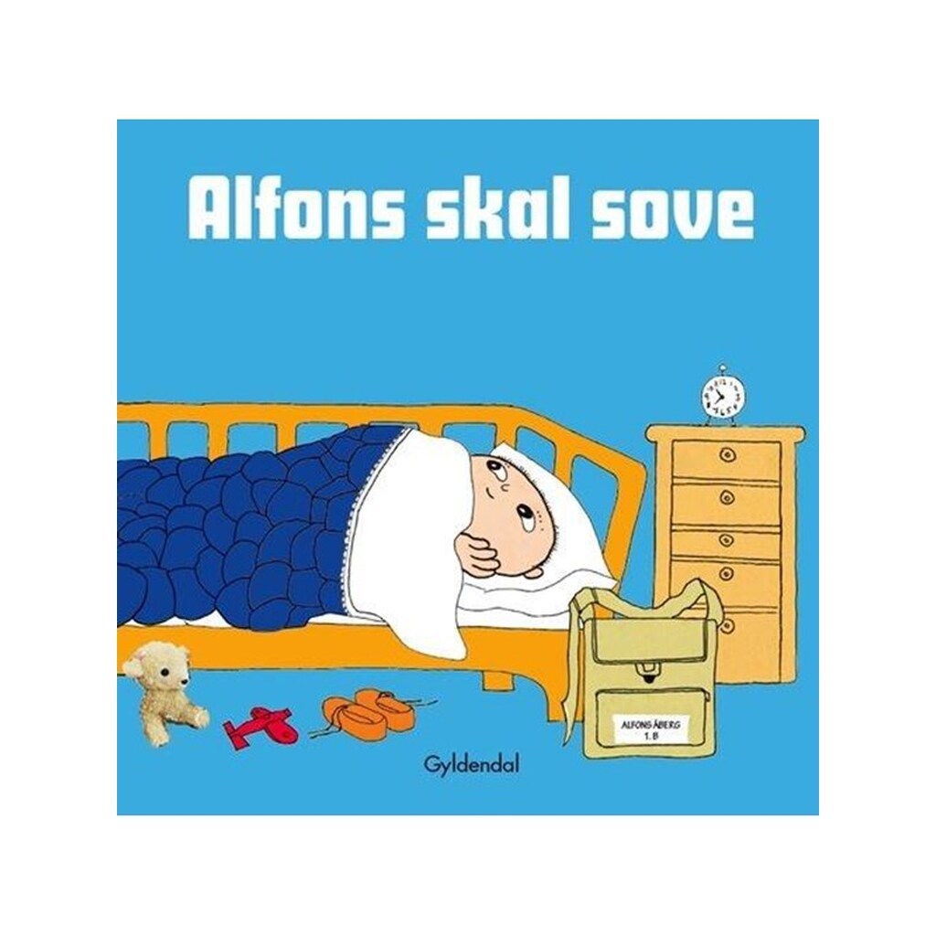 Alfons skal sove - Børnebog - Papbog
