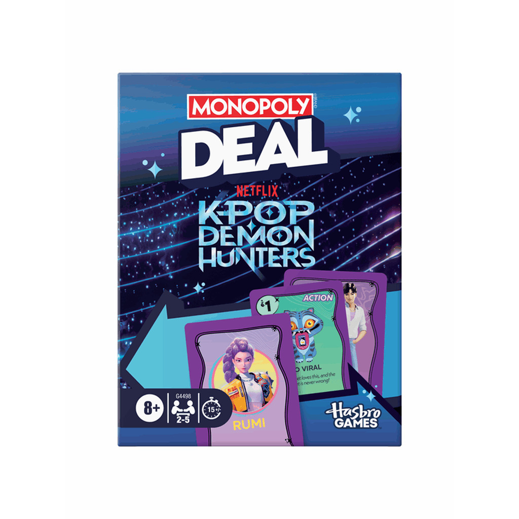 Hasbro Monopoly Deal KPop Demon Hunters (English)