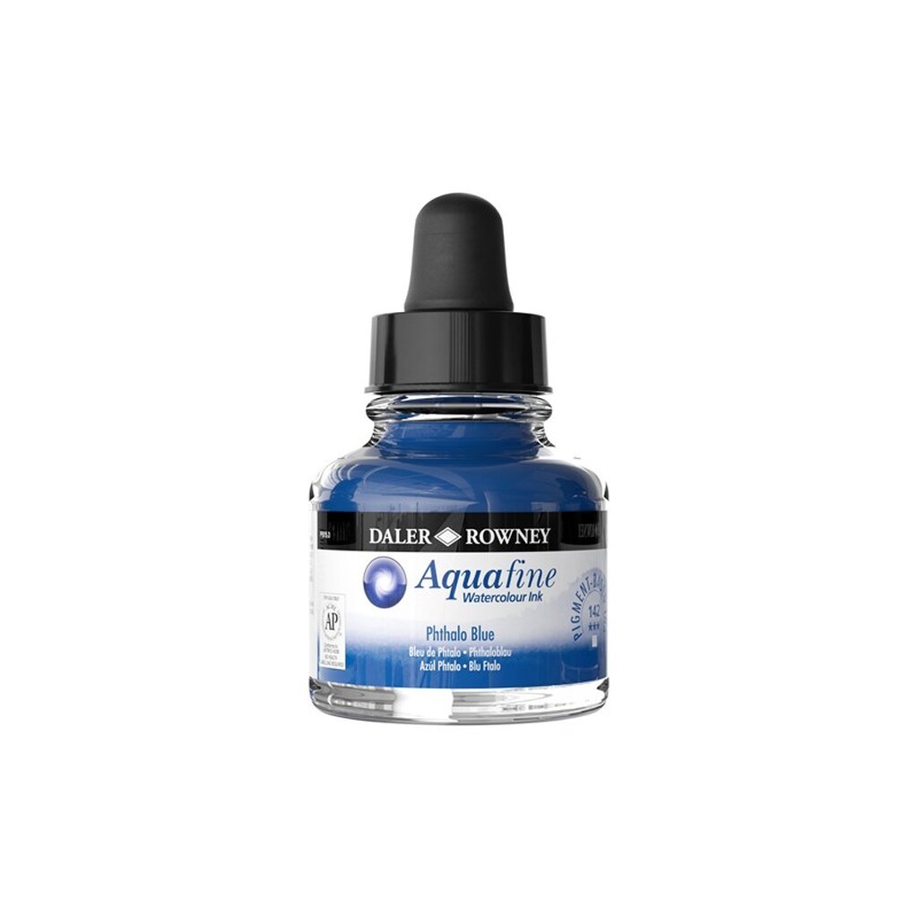 Daler-Rowney Aquafine 29.5 ml Ink Phthalo Blue