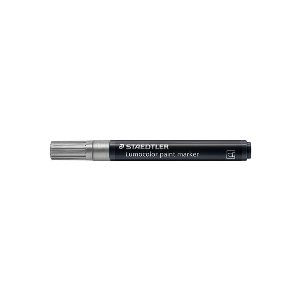 Staedtler LUMOCOLOR PAINTMARKER 10 stk SØLV