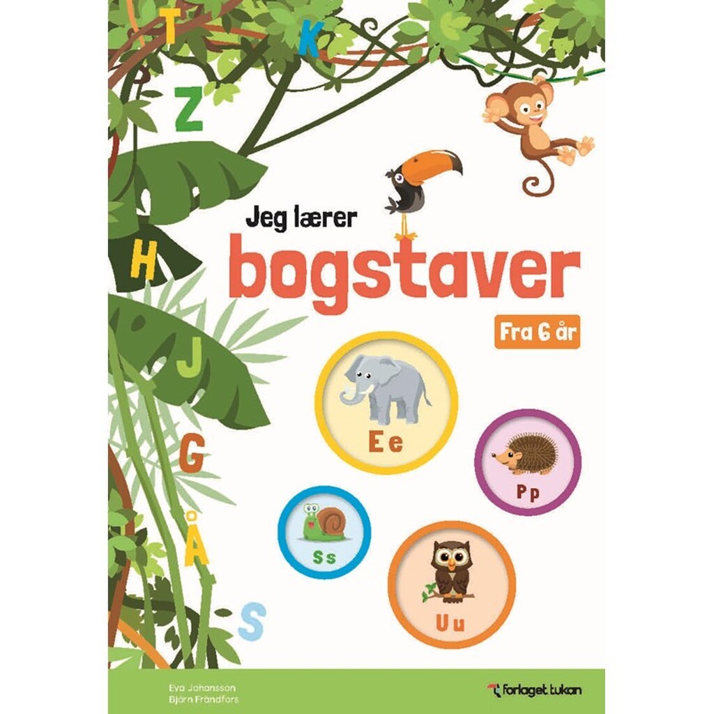 Jeg lærer bogstaver - Børnebog - Hæfte
