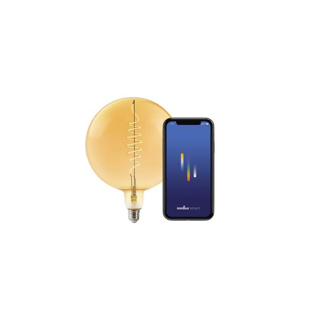Nordlux Smart Deko G200 4,7W LED E27, ravfarvet