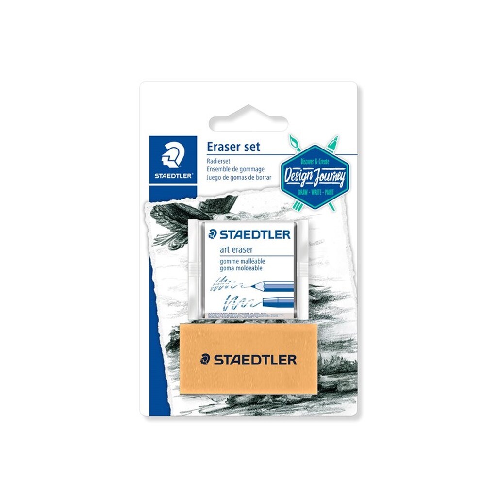 Staedtler STAEDTLER Art Viskesæt 2/Bk