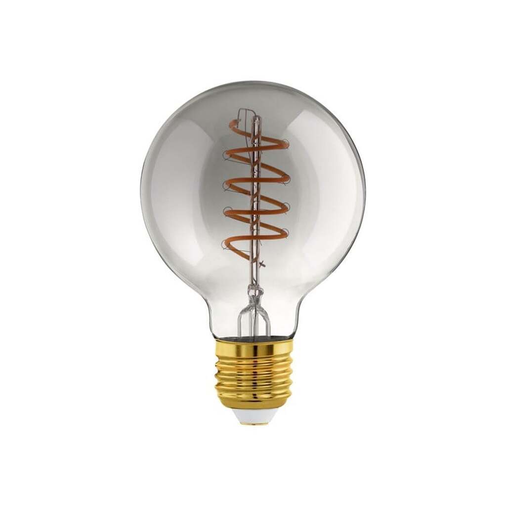 EGLO CONNECT-Z SMART LED G80 Spiral 4W 2000K E27 smoky