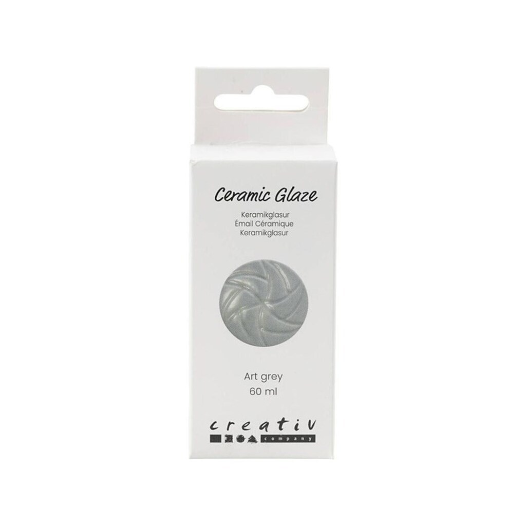 Creativ Company - Ceramic Glaze 984-1101 C Opaque Art Grey - 60ml
