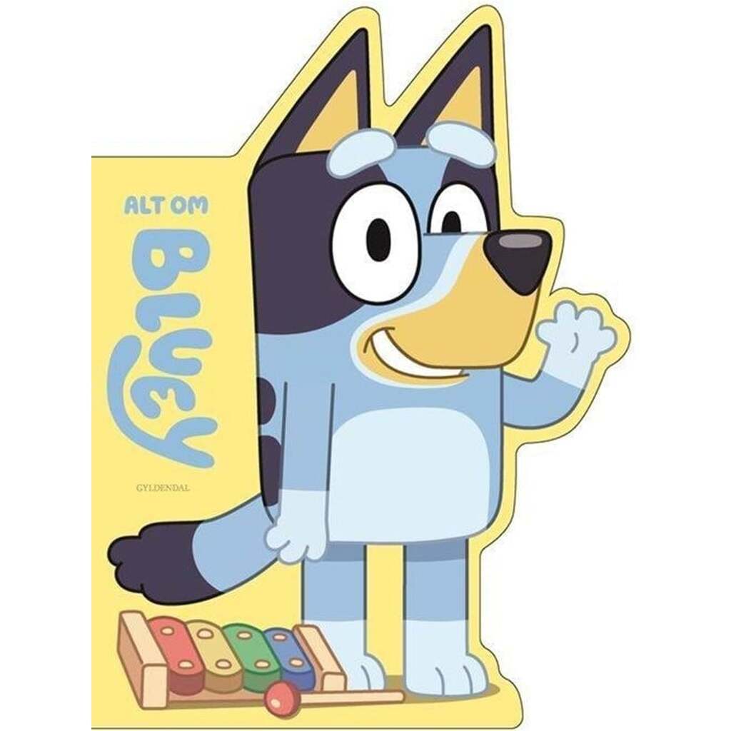 Bluey - Alt om Bluey - Børnebog - Papbog