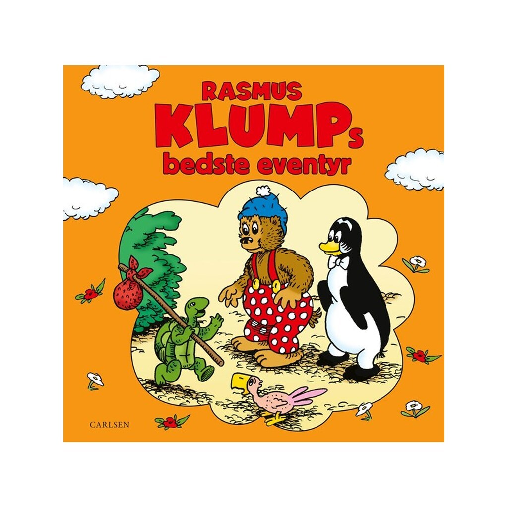 Rasmus Klumps bedste eventyr - Børnebog - Hardcover