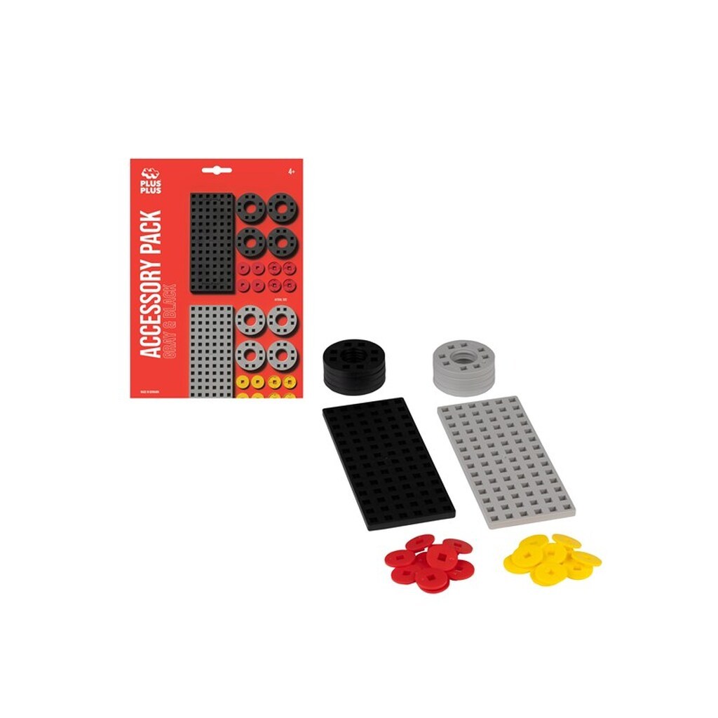 Plus-Plus Accessory Pack / Gray &amp; Black