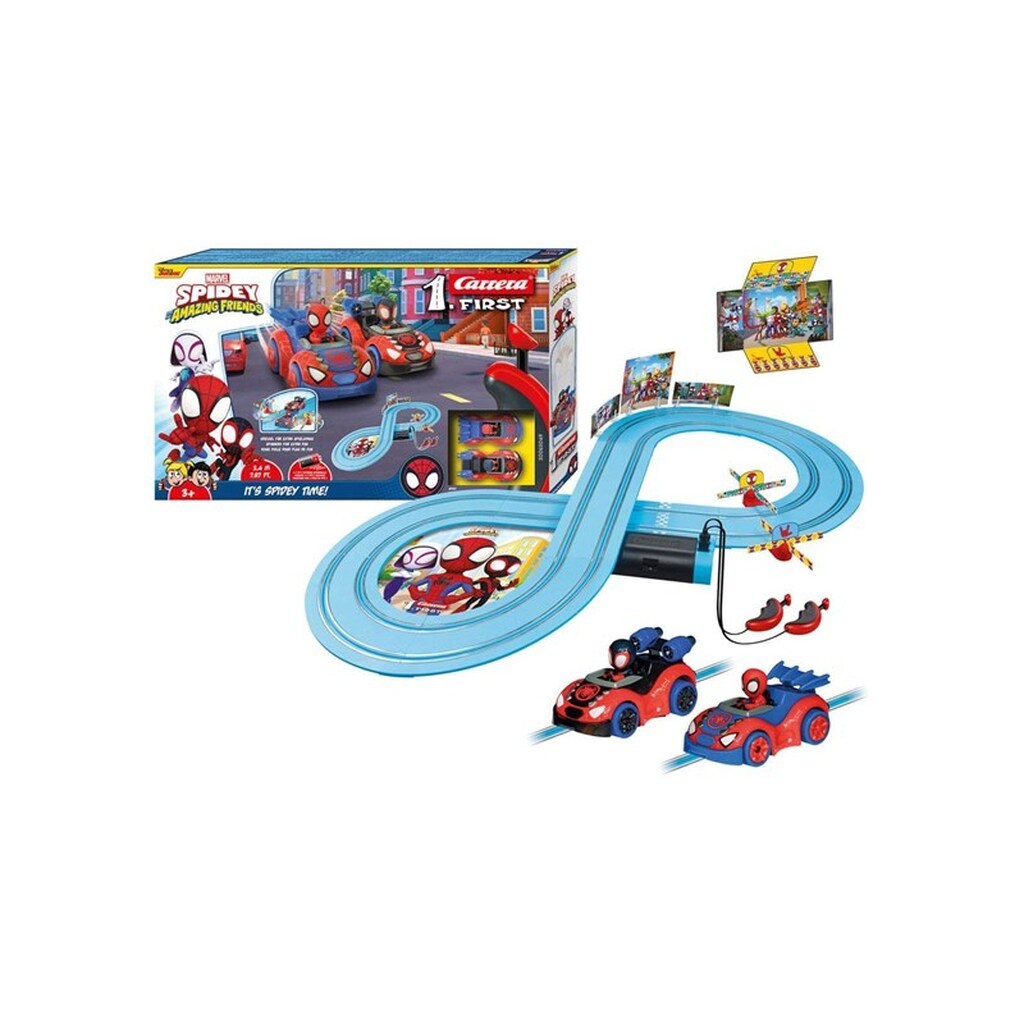Carrera FørsteFirst Spidey Web Spinners Race Track 2.4m