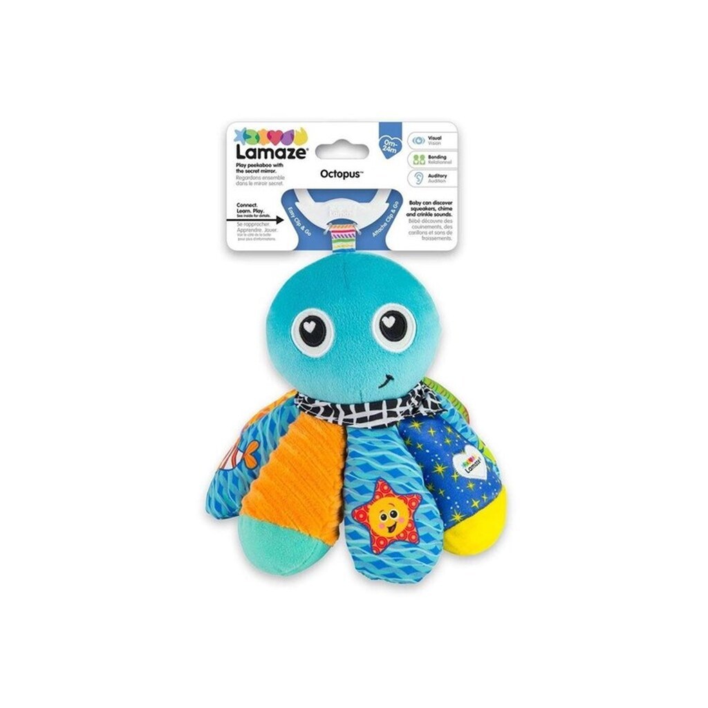 Lamaze Clip &amp; Go Salty Sam The Octopus