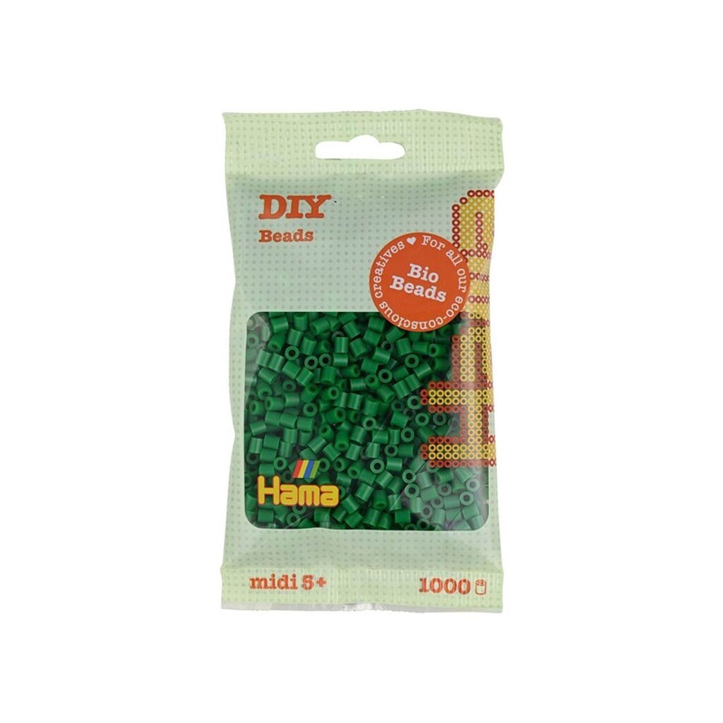 Hama Bio Beads - Green 1000 pcs