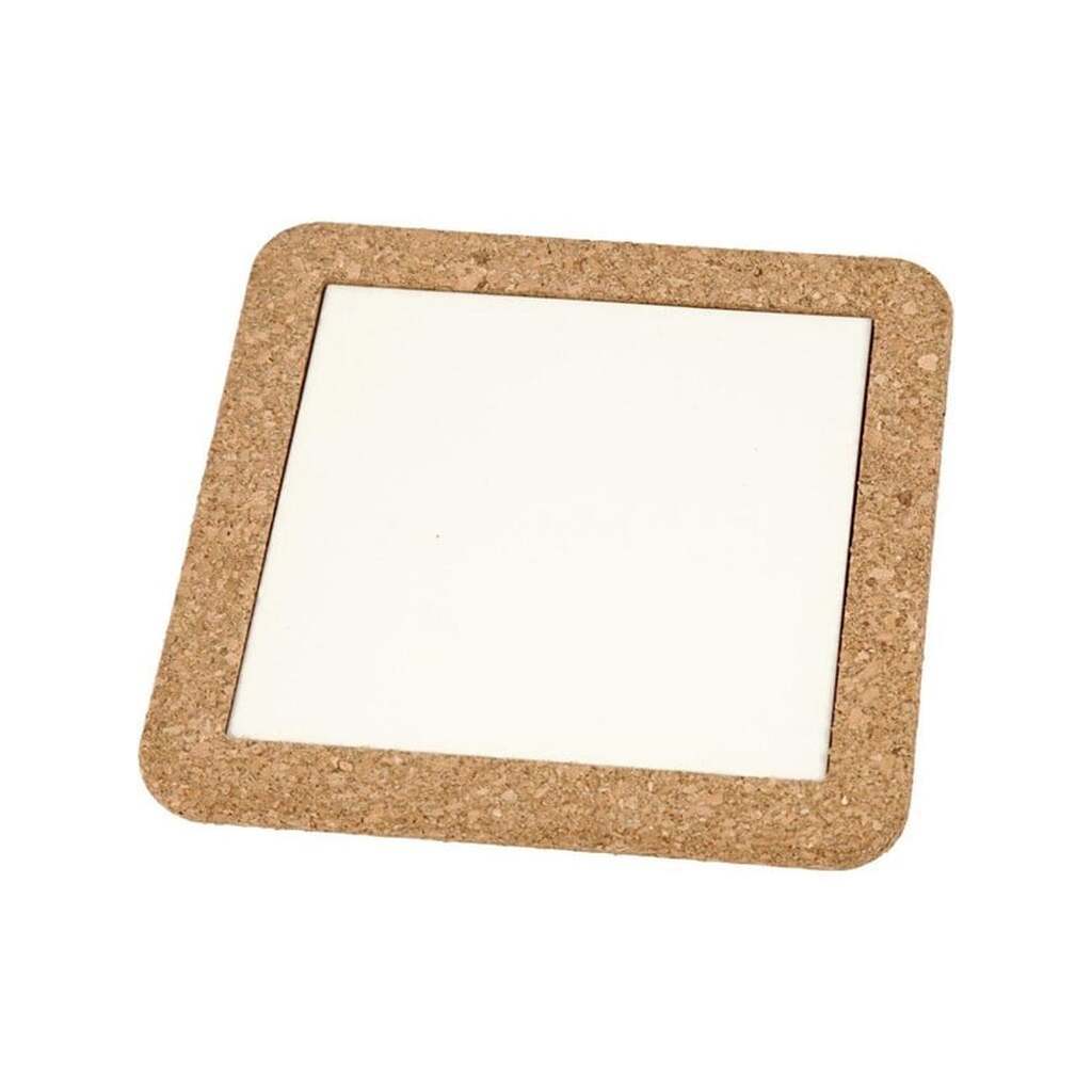 Creativ Company - Porcelain Coaster with Cork Frame