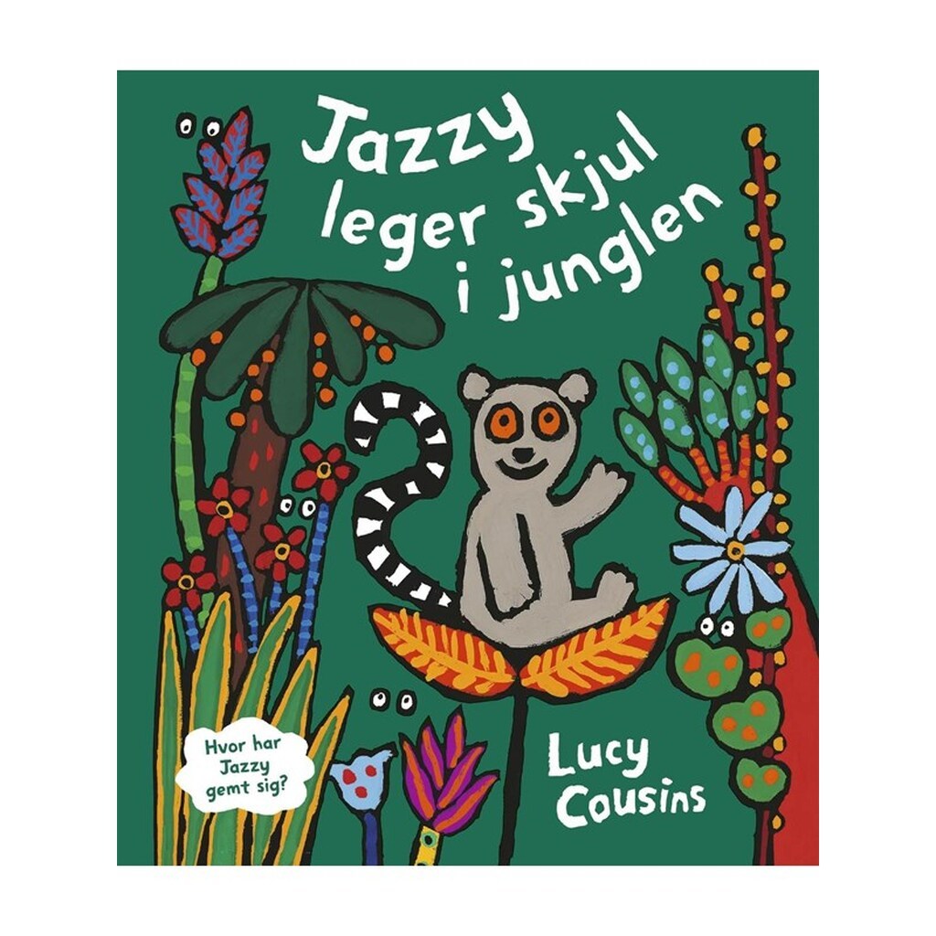 Jazzy leger skjul i junglen - Børnebog