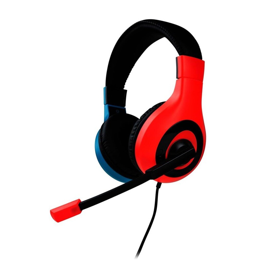 BigBen Interactive Red + Blue - Wired Headset - Nintendo Switch