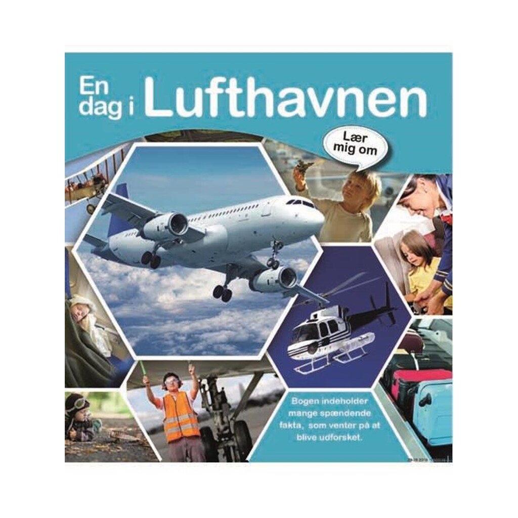 Lær mig om - En dag i lufthavnen PB - Børnebog - booklet