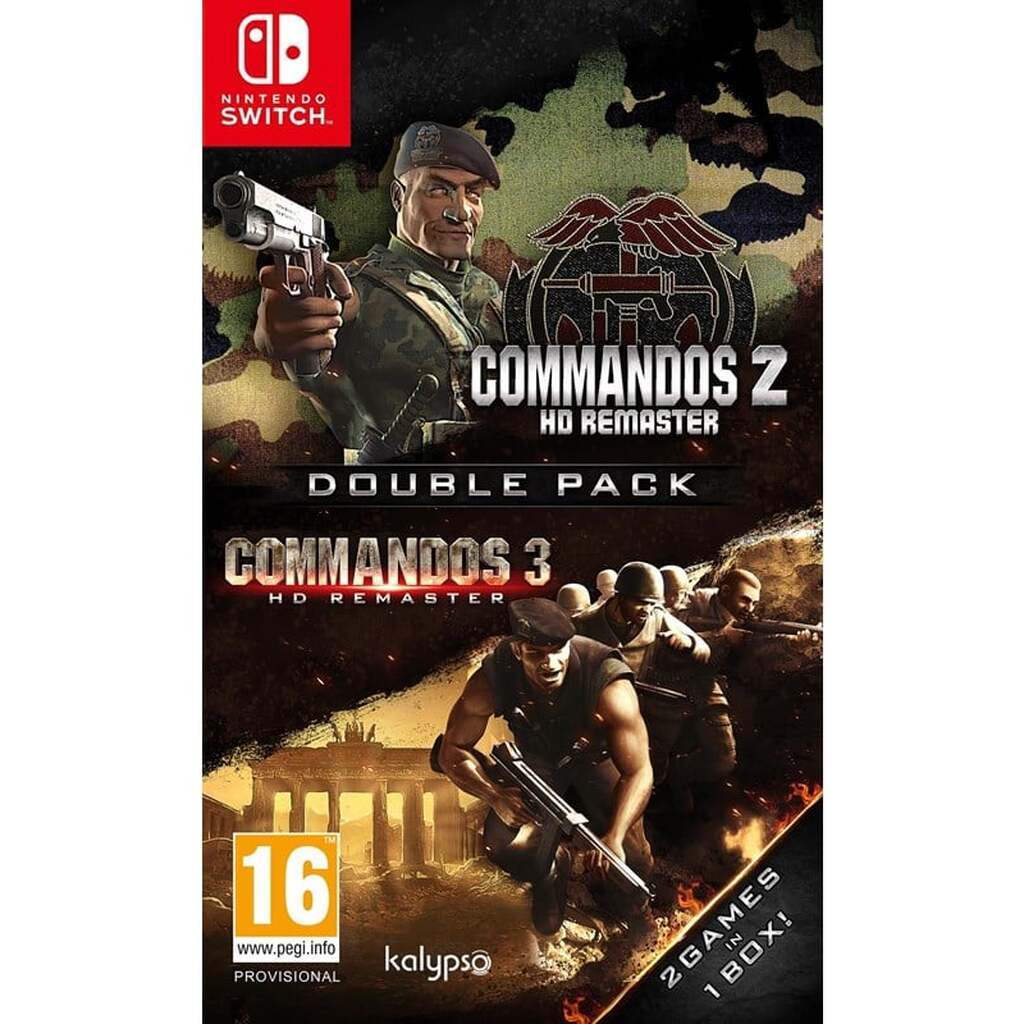 Commandos 2 + 3 - HD Remaster Double Pack - Nintendo Switch - Taktisk