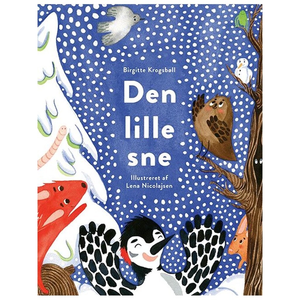 Den lille sne - Børnebog - Hardcover