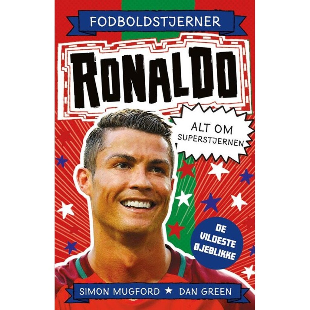 Fodboldstjerner - Ronaldo - Alt om superstjernen ( - Børnebog - Hardcover