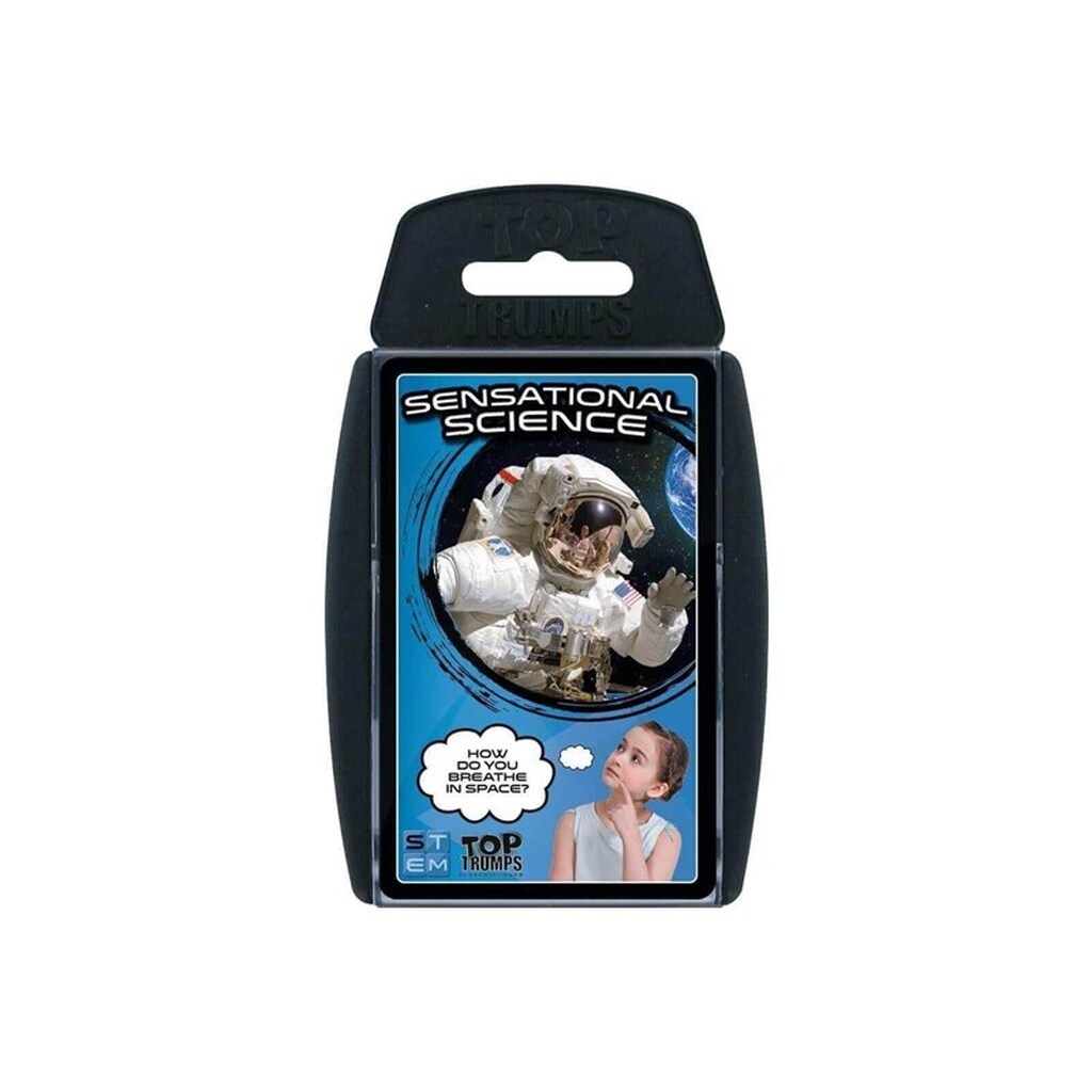 Winning Moves Sensational Science STEM Top Trumps Card Game (English)