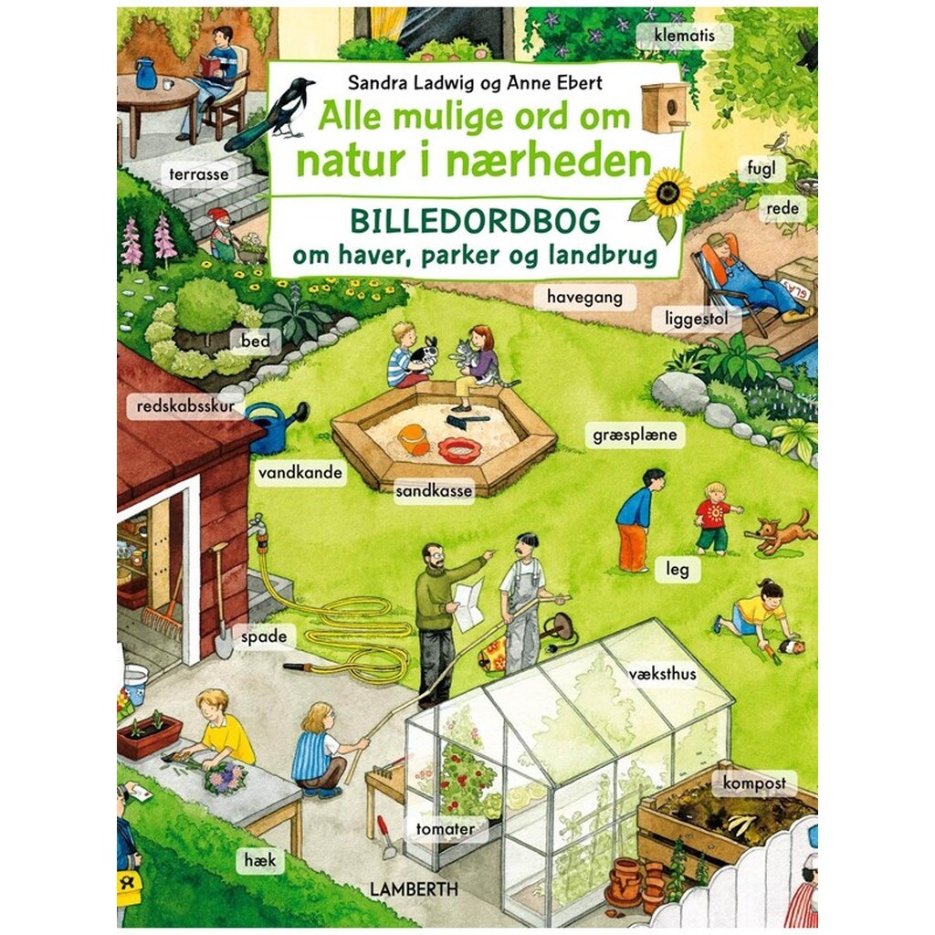 Alle mulige ord om natur i nærheden - Børnebog - Hardcover