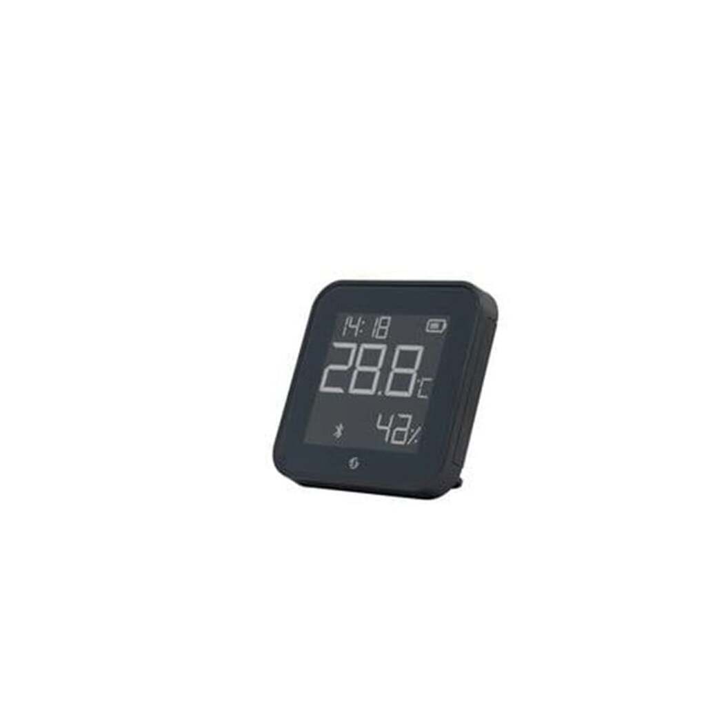 Shelly BLU H&amp;T Display ZB black - Bluetooth &amp; Zigbee temp-/luftfugtighedssensor