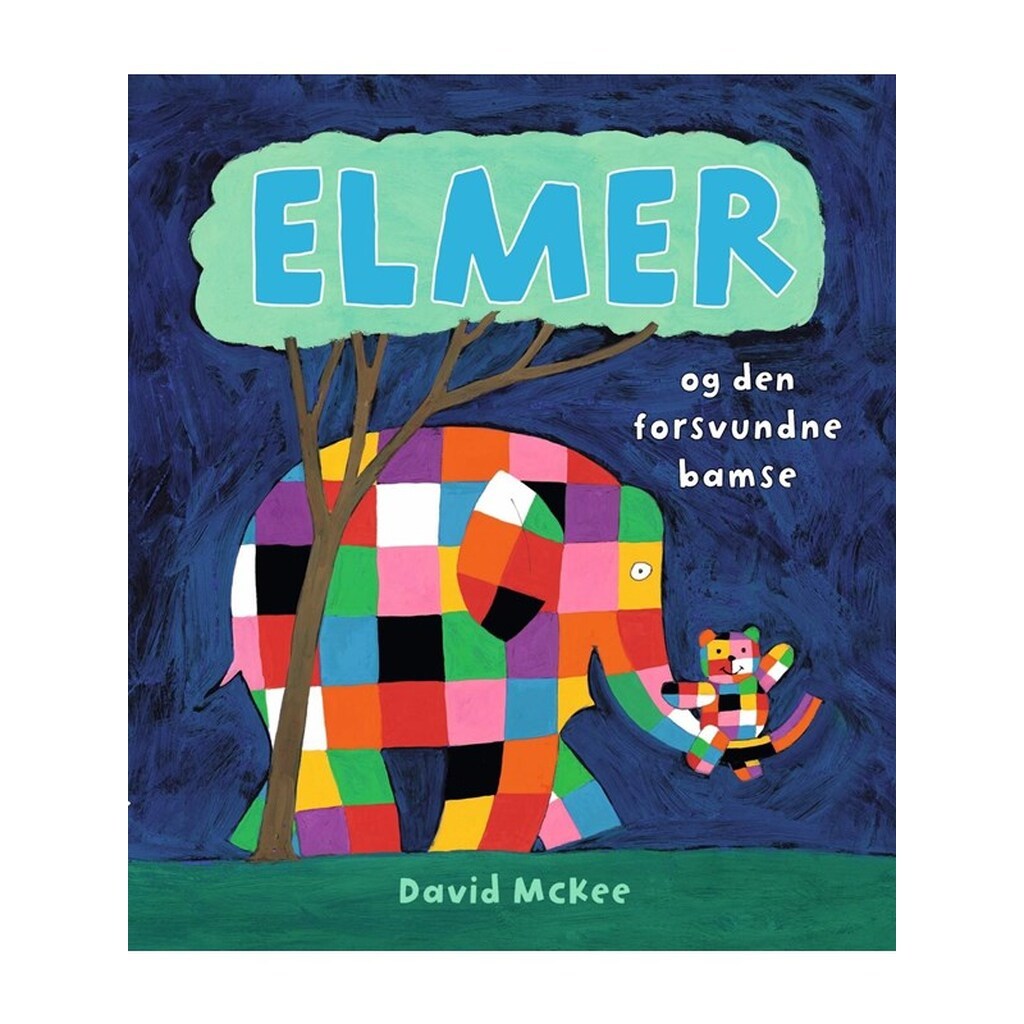 Elmer og den forsvundne bamse - Børnebog - hardcover