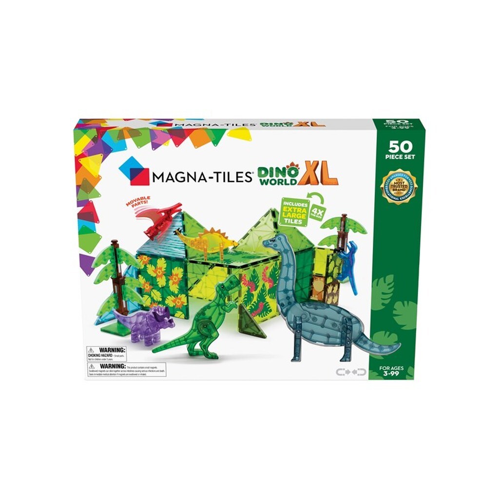 Magna-Tiles Dino Verden XL 50 dele