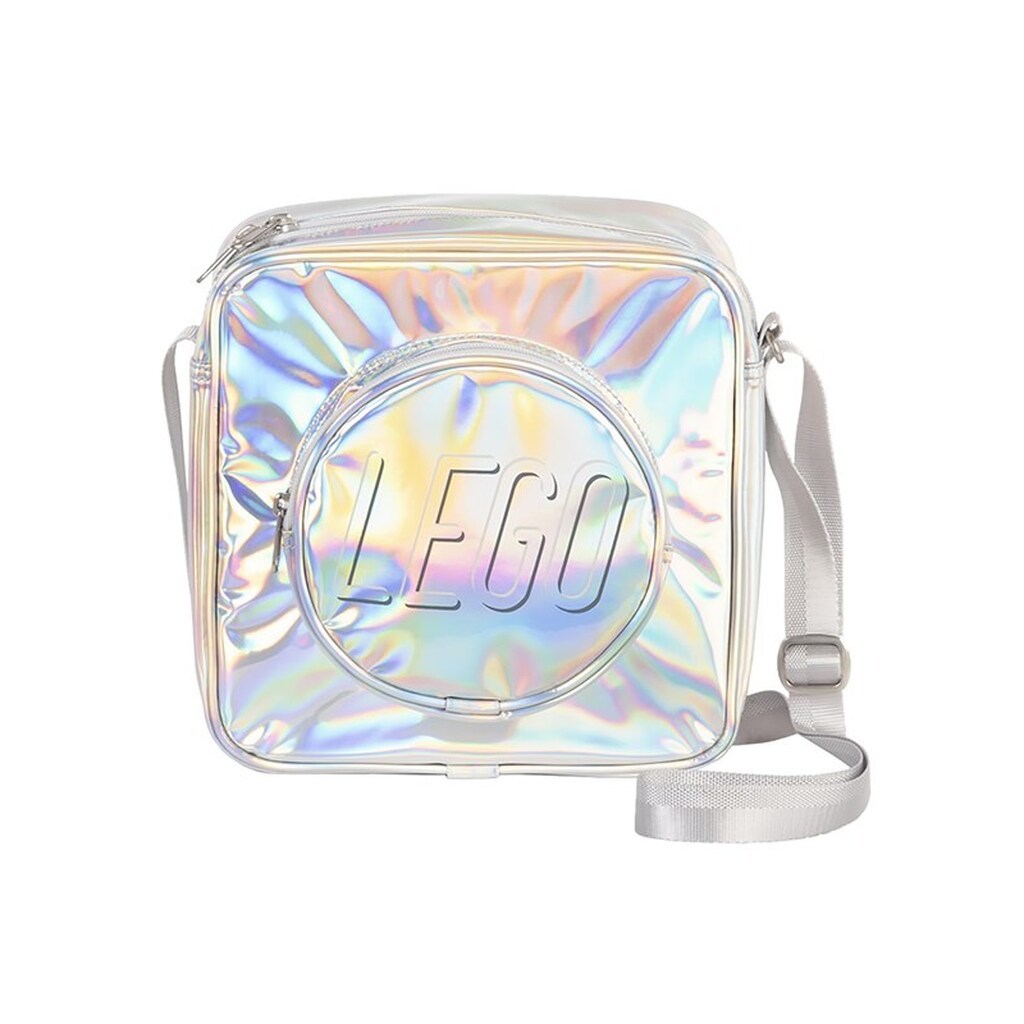 Euromic LEGO®BRICK crossbody HOLOGRAPHIC 25x25 cm 8.5 L