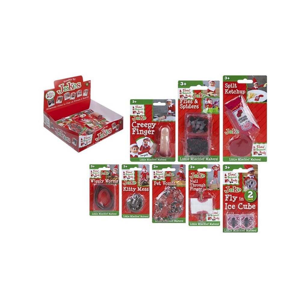 Elves Behavin' Badley Naughty Elf Jokes 8 asst.