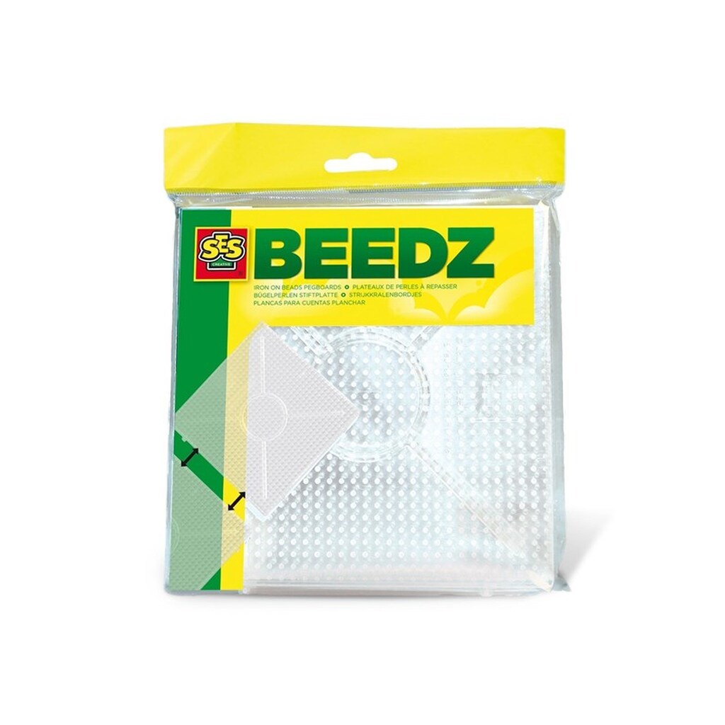 Iron-On Beads Connecting Boards White