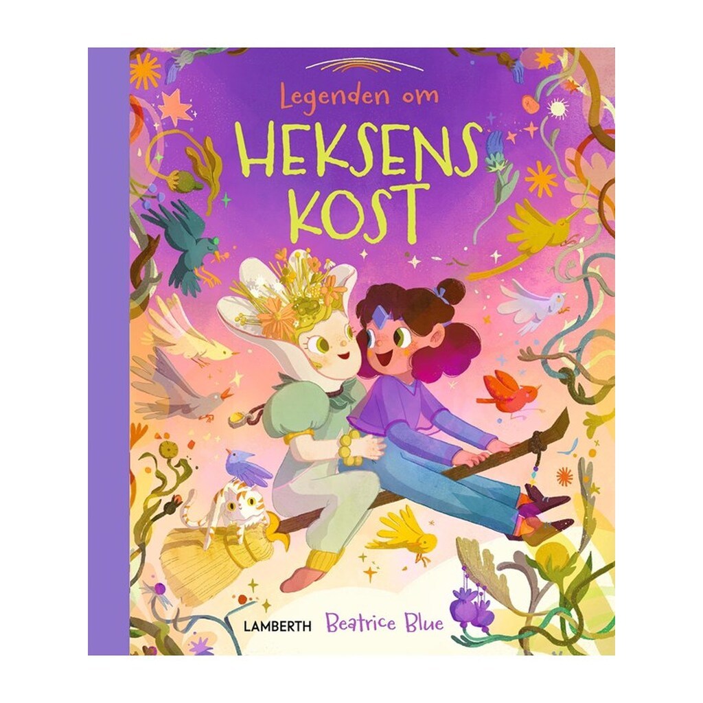 Legenden om heksens kost - Børnebog - Hardcover