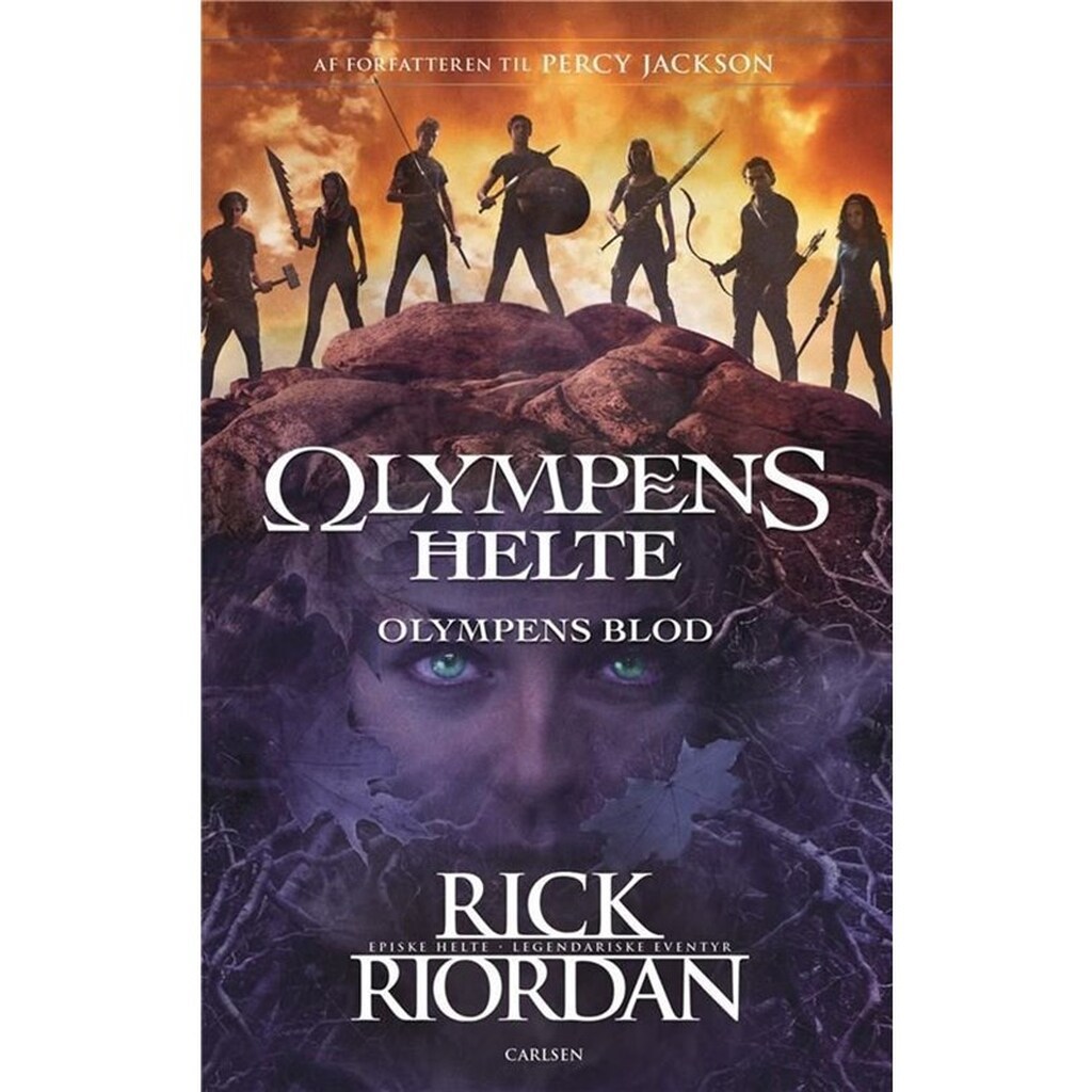 Olympens helte (5) - Olympens blod - Børnebog - Hardcover