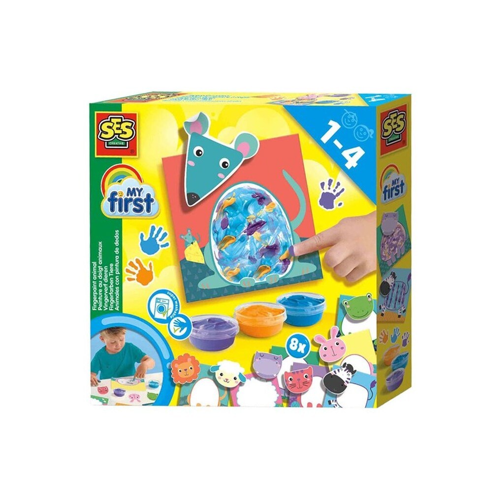 My First - Finger Paint Animals