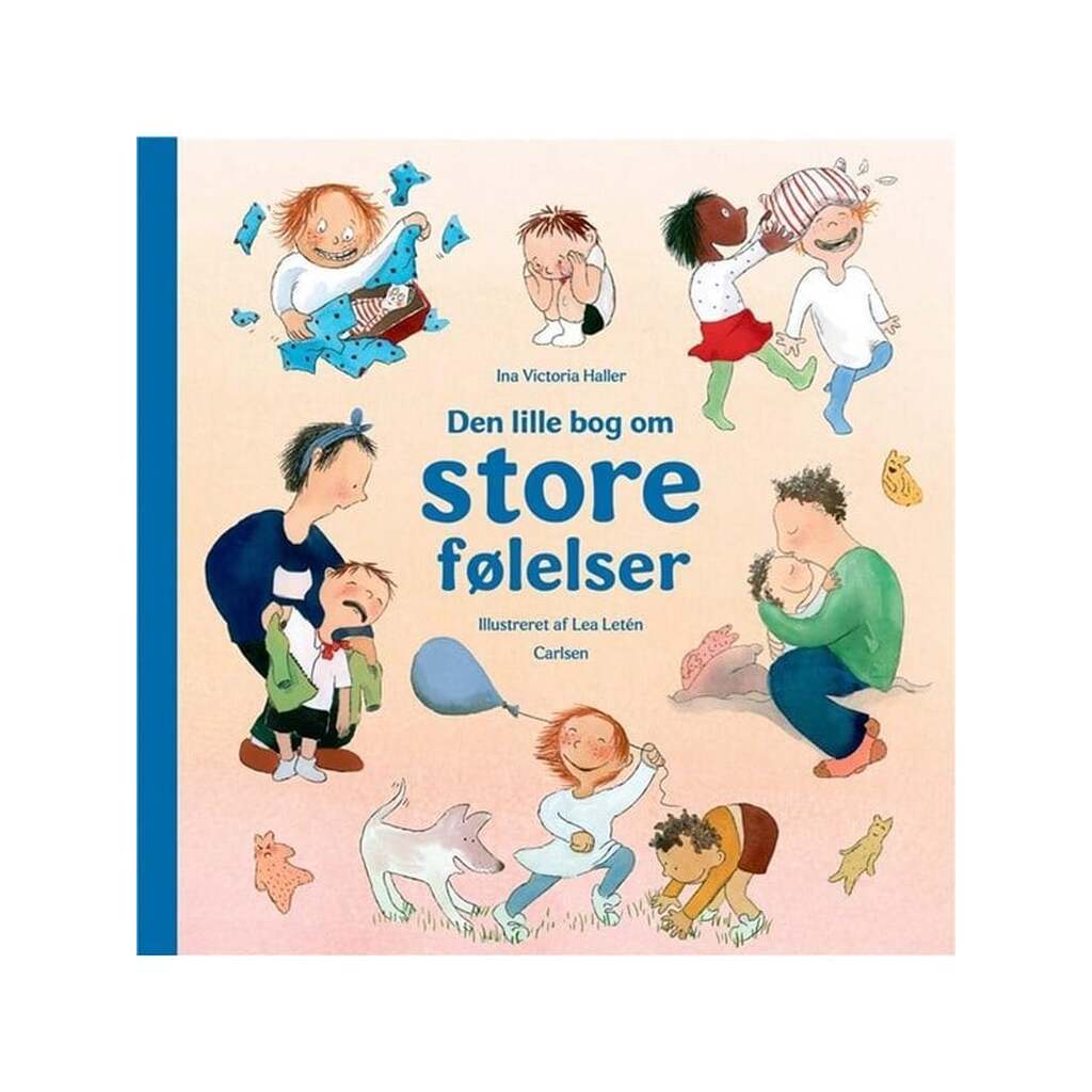 Den lille bog om store følelser - Børnebog - Hardcover