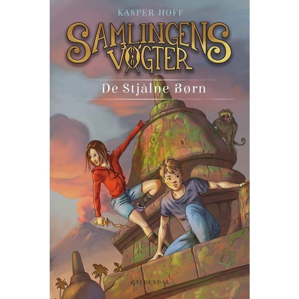 Samlingens Vogter 4 - De stjålne børn - Børnebog - Hardcover