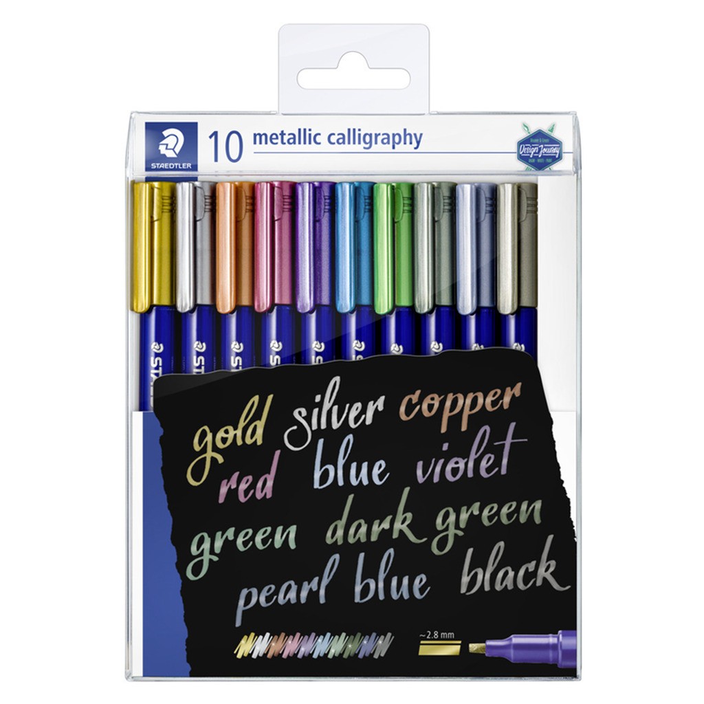 Staedtler STAEDTLER Marker Kalligrafi Met 10/Ass
