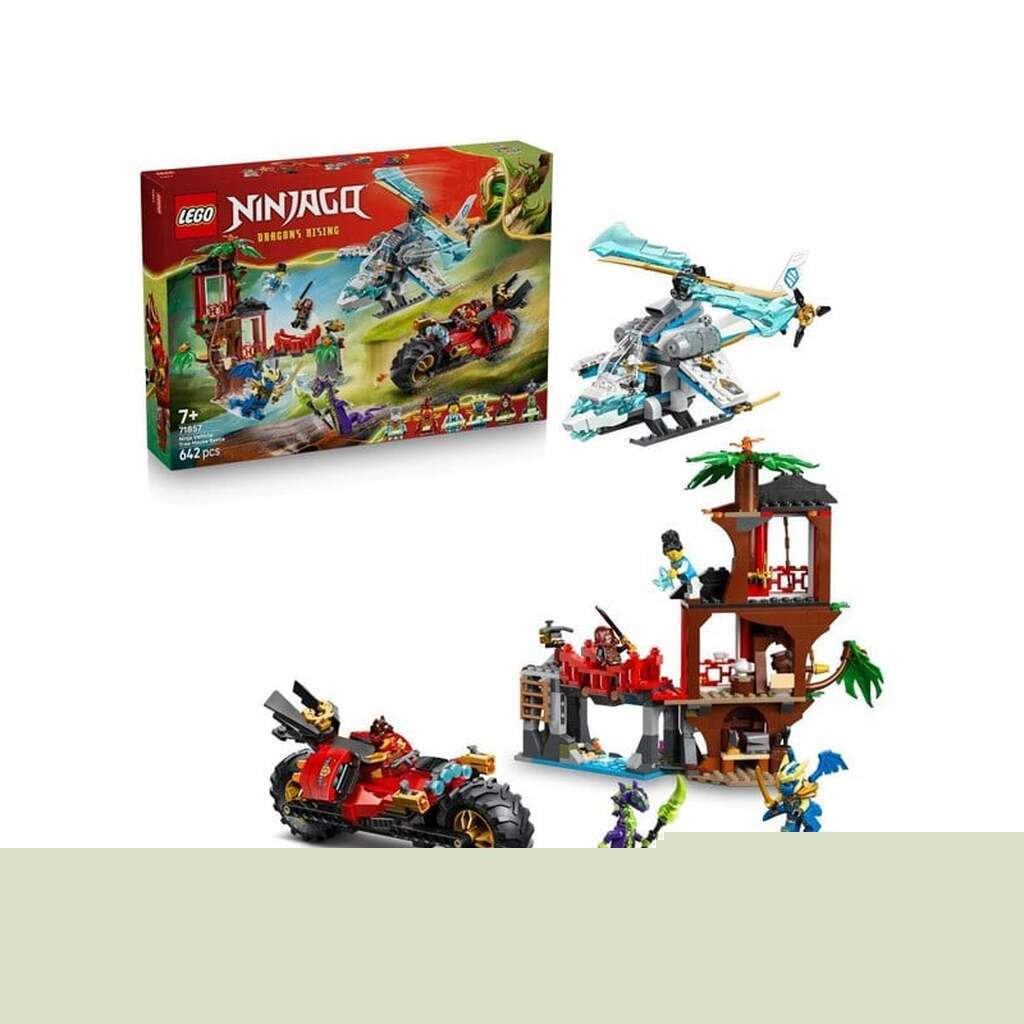 LEGO Ninjago 71857 Ninjafartøjernes kamp for trætophuset