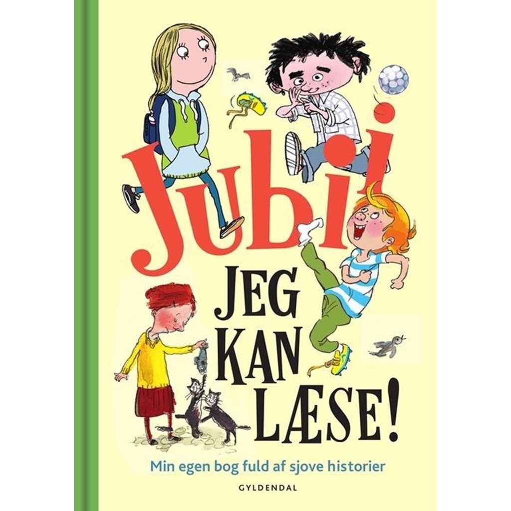 Jubii jeg kan læse! - Børnebog - Hardcover
