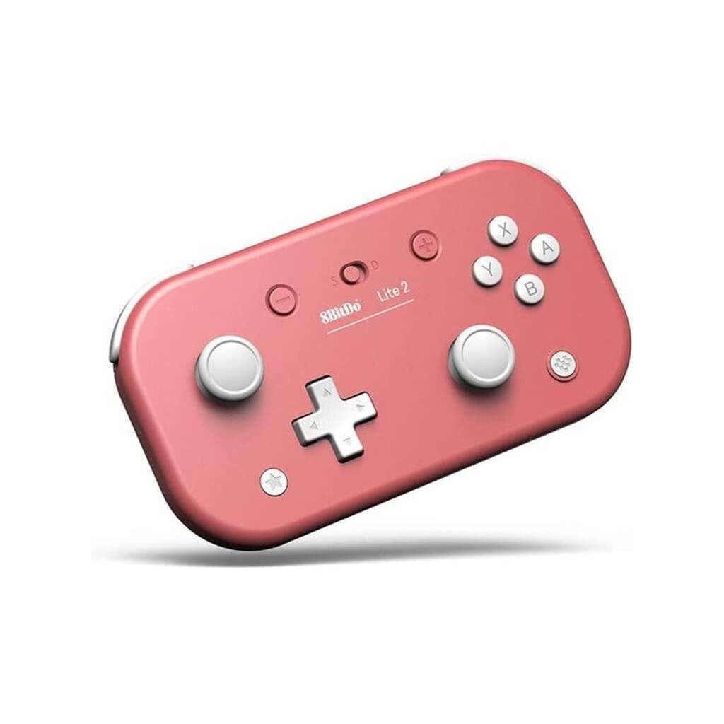 8BitDo Lite 2 - 18 Hours Playtime - Switch - iOS - Android - Pink - Wireless Controller