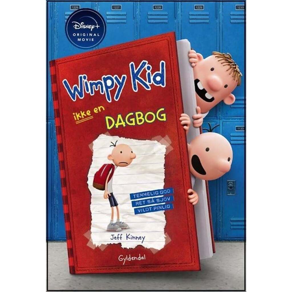 Wimpy Kid 1 - Ikke en dagbog (filmudgave) - Børnebog - Hardcover