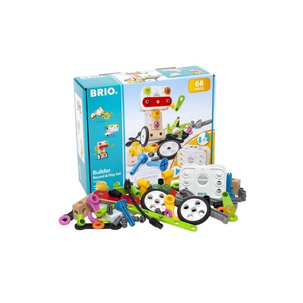 Brio 34592 Builder legesæt med optager og afspiller