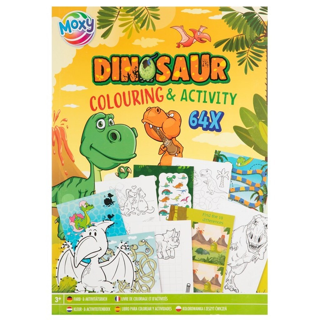 Legind Moxy - Colouring &amp; Activity Book - Dino
